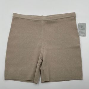 NWTS WAYF’98 knit bike shorts in Sahara sand